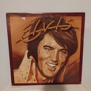 ELVIS PRESLEY Welcome To My World AFL1-2274 Vinyl Record 1977